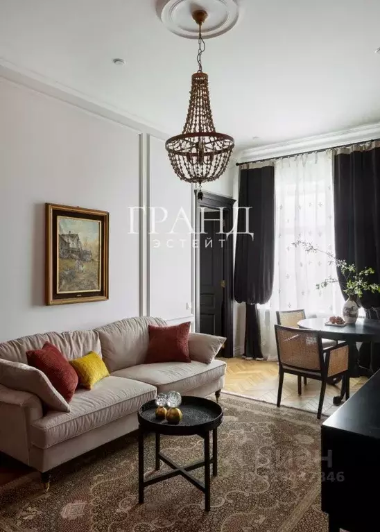 3-к кв. Москва пер. Старый Толмачевский, 17с2 (75.6 м) - Фото 1