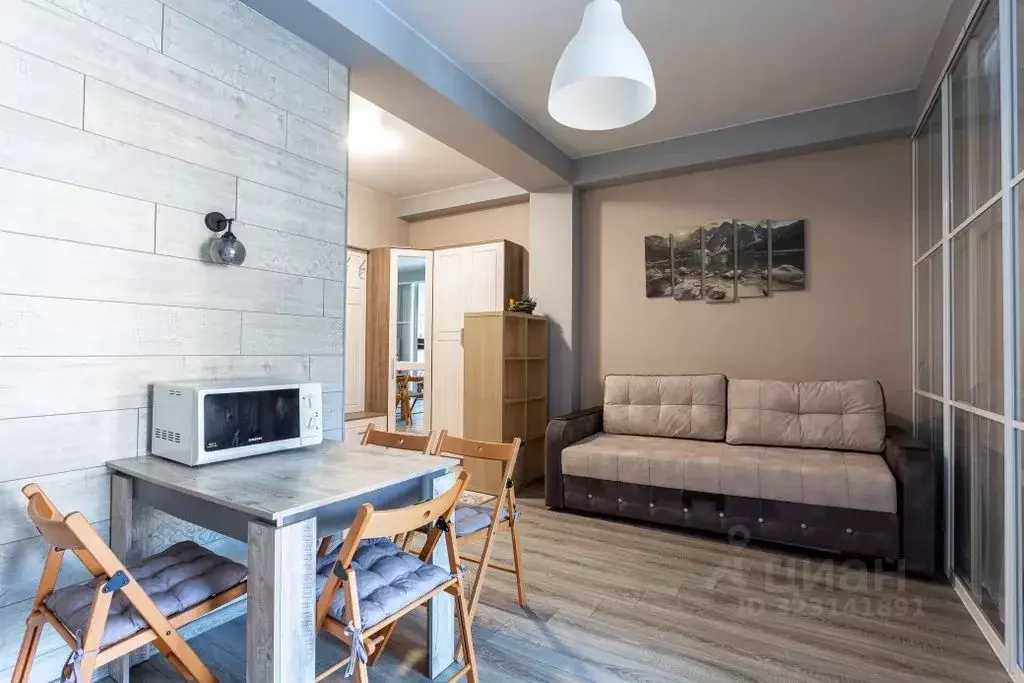 1-к кв. Краснодарский край, Сочи Красная Поляна пгт, ул. Турчинского, ... - Фото 2