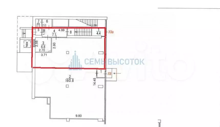 Аренда 90м2 ул.Смольная - Фото 0