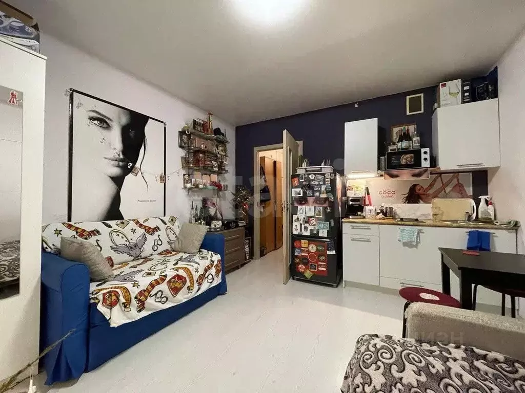 Студия Санкт-Петербург ул. Вадима Шефнера, 14к1 (21.7 м) - Фото 1