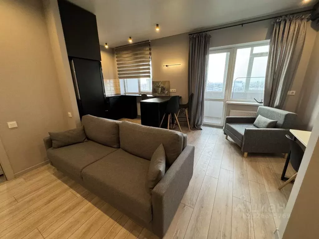 Студия Ростовская область, Ростов-на-Дону ул. Пановой, 30к3 (30.4 м) - Фото 1