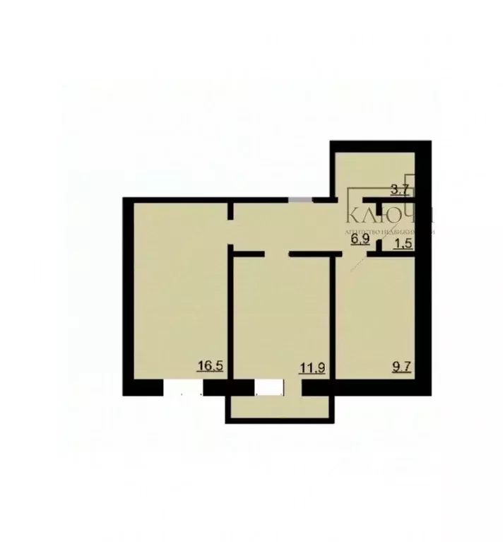 2-к кв. Башкортостан, Белорецк ул. Твердышева, 17/1 (52.6 м) - Фото 2