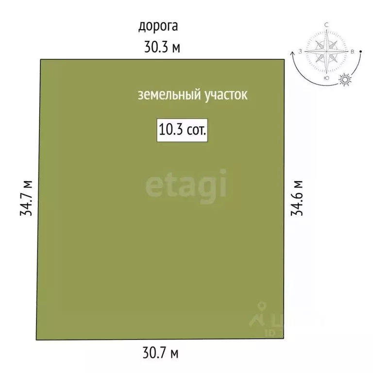 Участок в Башкортостан, Стерлитамакский район, Октябрьский сельсовет, ... - Фото 1