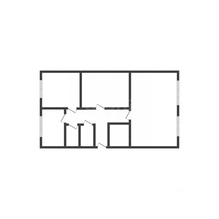 3-к кв. Курганская область, Варгаши рп ул. Первомайская, 45 (81.9 м) - Фото 1