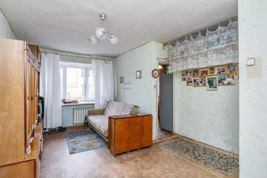 2-к кв. Карелия, Петрозаводск ул. Коммунистов, 31 (41.6 м) - Фото 1