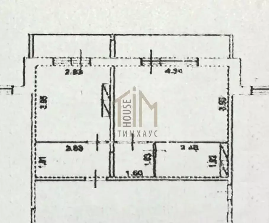 1-к кв. Омская область, Омск ул. 19-я Линия, 184 (44.0 м) - Фото 1