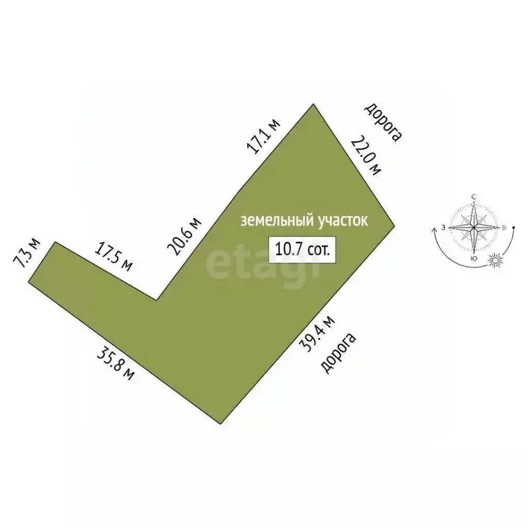 Участок в Костромская область, Кострома Дачная ул. (1070.0 сот.) - Фото 2