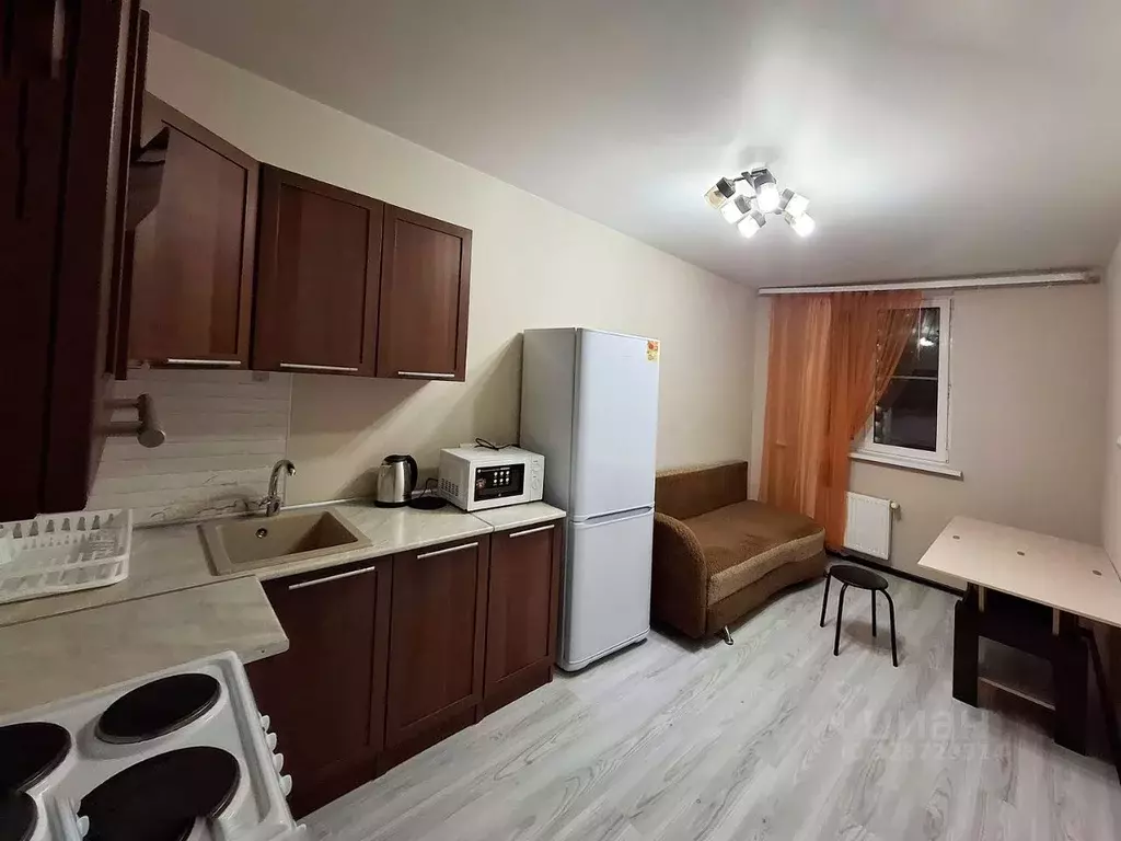 1-к кв. Краснодарский край, Краснодар ул. Цезаря Куникова, 24к3 (43.0 ... - Фото 1