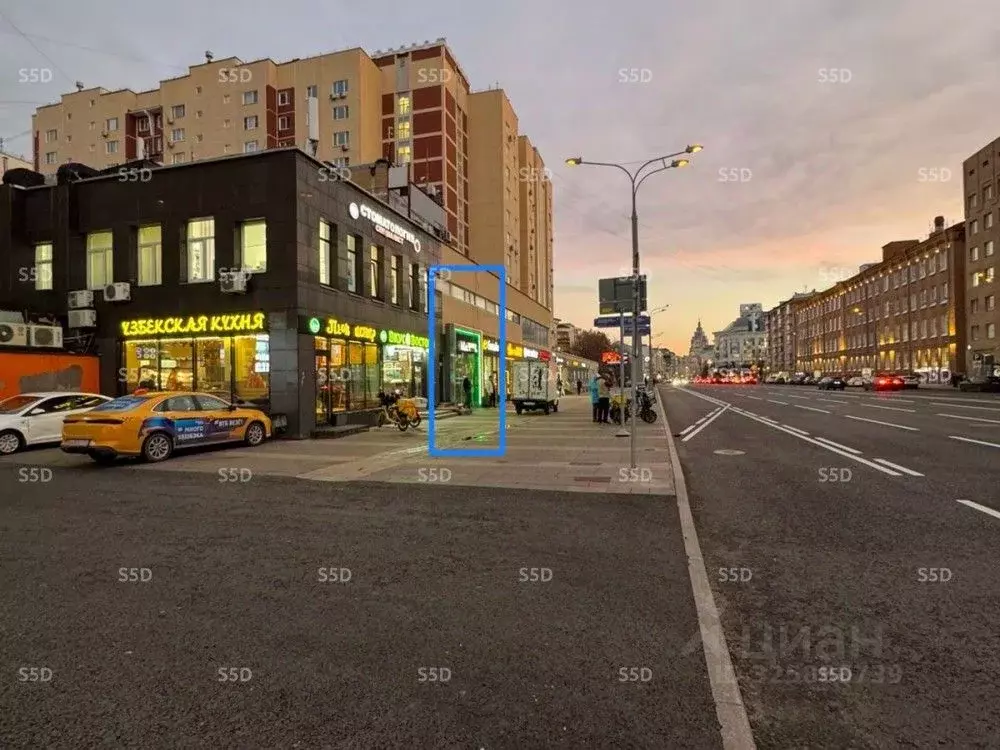 Помещение свободного назначения в Москва Новослободская ул., 46 (601 ... - Фото 1