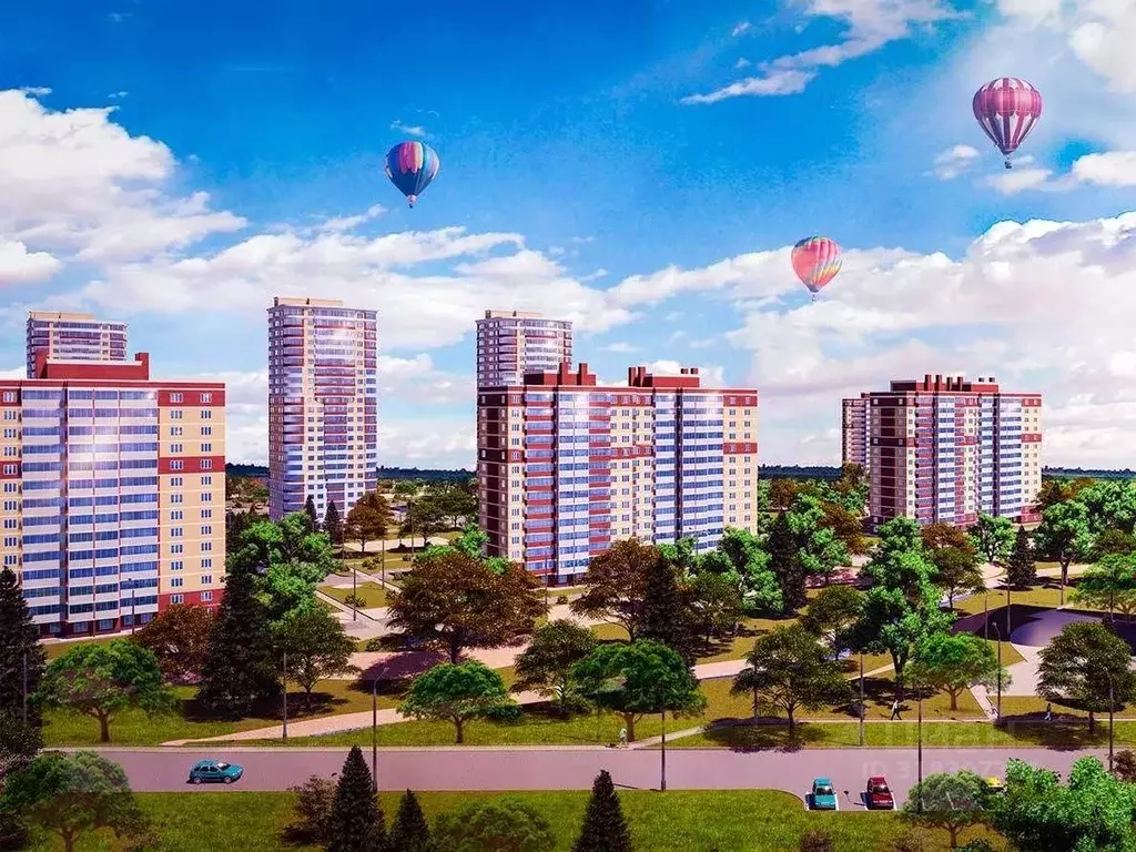 2-к кв. Тульская область, Тула ул. Академика Насоновой, 3 (39.1 м) - Фото 2