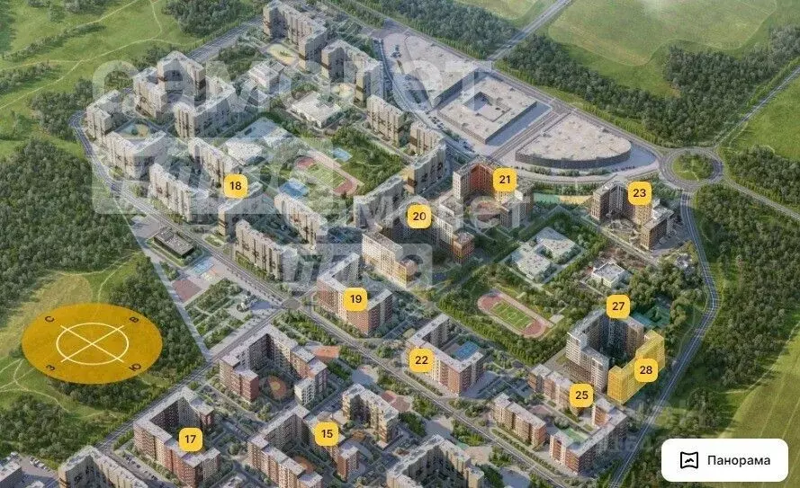 1-к кв. Московская область, Пушкино Новое Пушкино мкр,  (33.3 м) - Фото 1