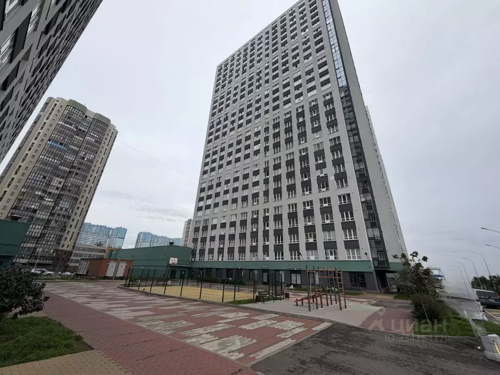 1-к кв. Санкт-Петербург пос. Парголово, ул. Брюлловская, 5 (37.7 м) - Фото 1