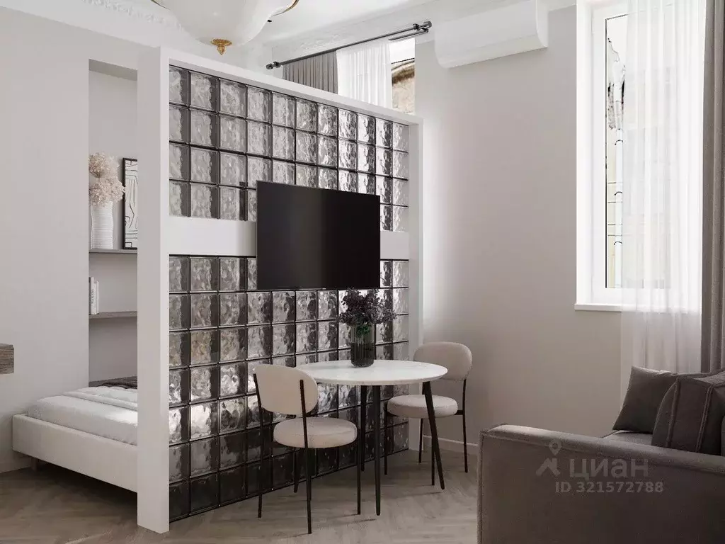 Студия Санкт-Петербург Каменноостровский просп., 19/13 (29.67 м) - Фото 2