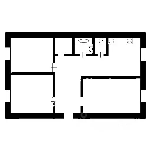 3-к кв. Нижегородская область, Саров Московская ул., 16 (60.0 м) - Фото 1