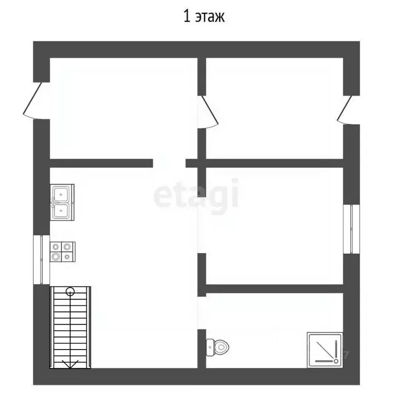 Дом в Севастополь ул. Танкиста Ревкова, 1 (78 м) - Фото 2