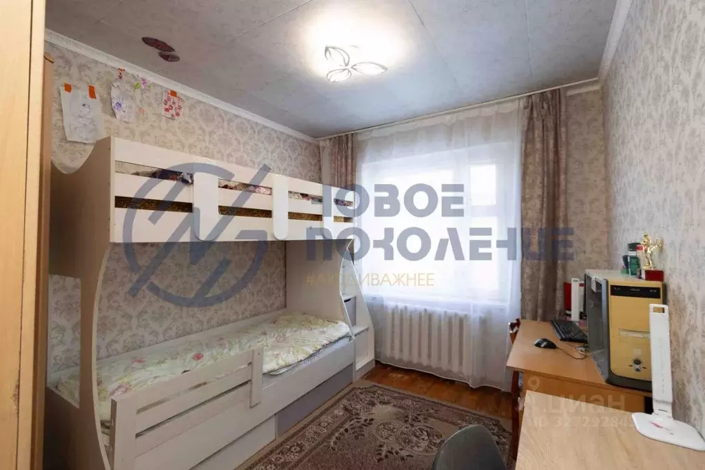 3-к кв. Омская область, Омск ул. Конева, 26/2 (63.1 м) - Фото 1