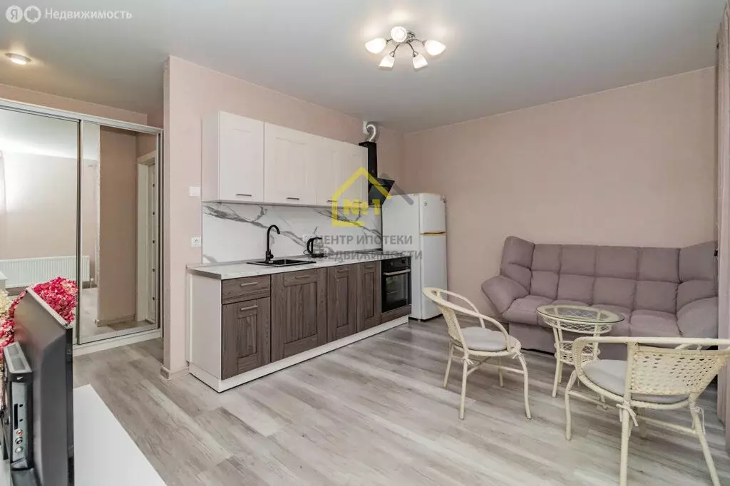 Квартира-студия: посёлок Западный, микрорайон Привилегия, Уютная ... - Фото 2