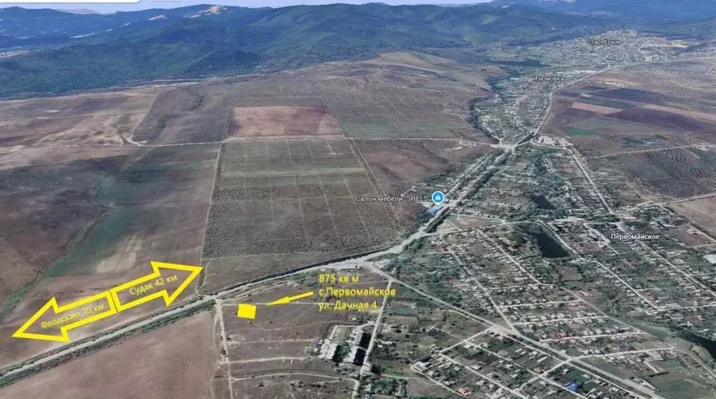 Участок в Крым, Кировский район, Первомайское с/пос, Заря СНТ ул. ... - Фото 1