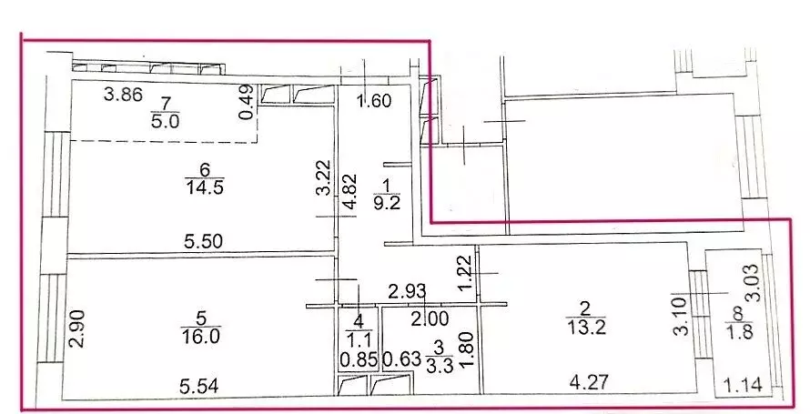 Квартира-студия: Одинцово, микрорайон Клубничное Поле, 1 (62.3 м) - Фото 1