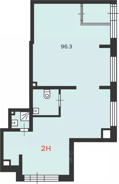 Помещение свободного назначения в Москва пос. Загорье, 8 (96 м) - Фото 2