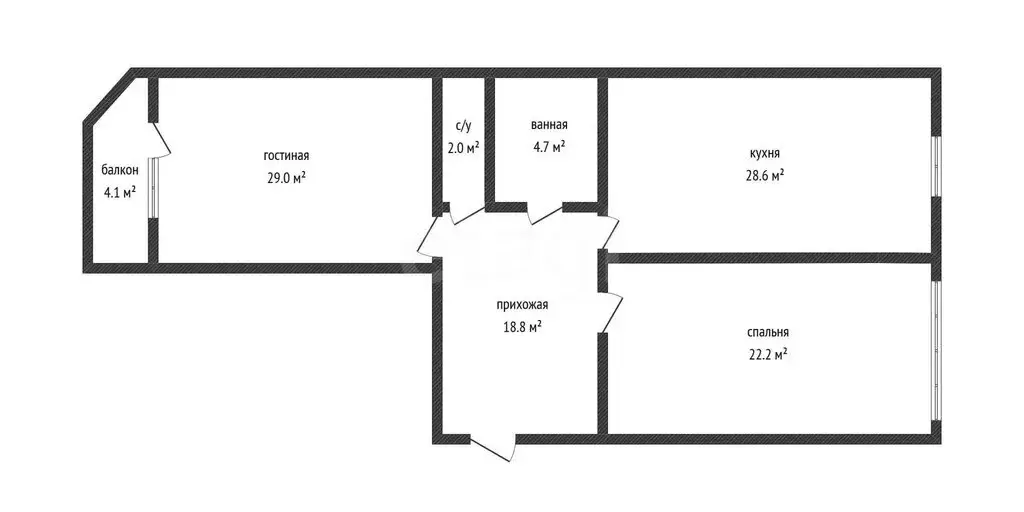 2-комнатная квартира: Махачкала, улица Устарбекова, 6 (109 м) - Фото 1