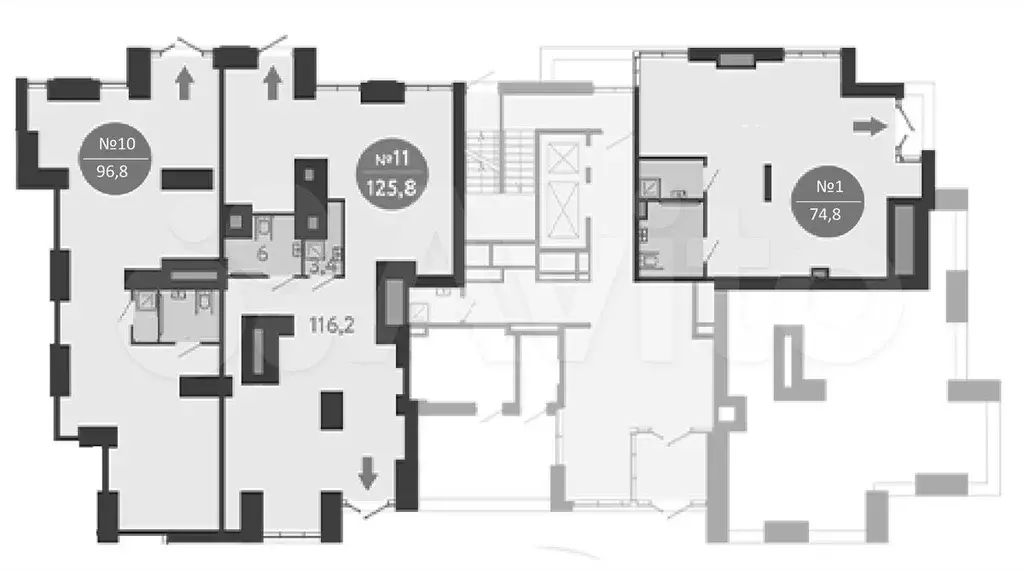 ПСН 96,8м2жк Russian Design Disrtict - Фото 0