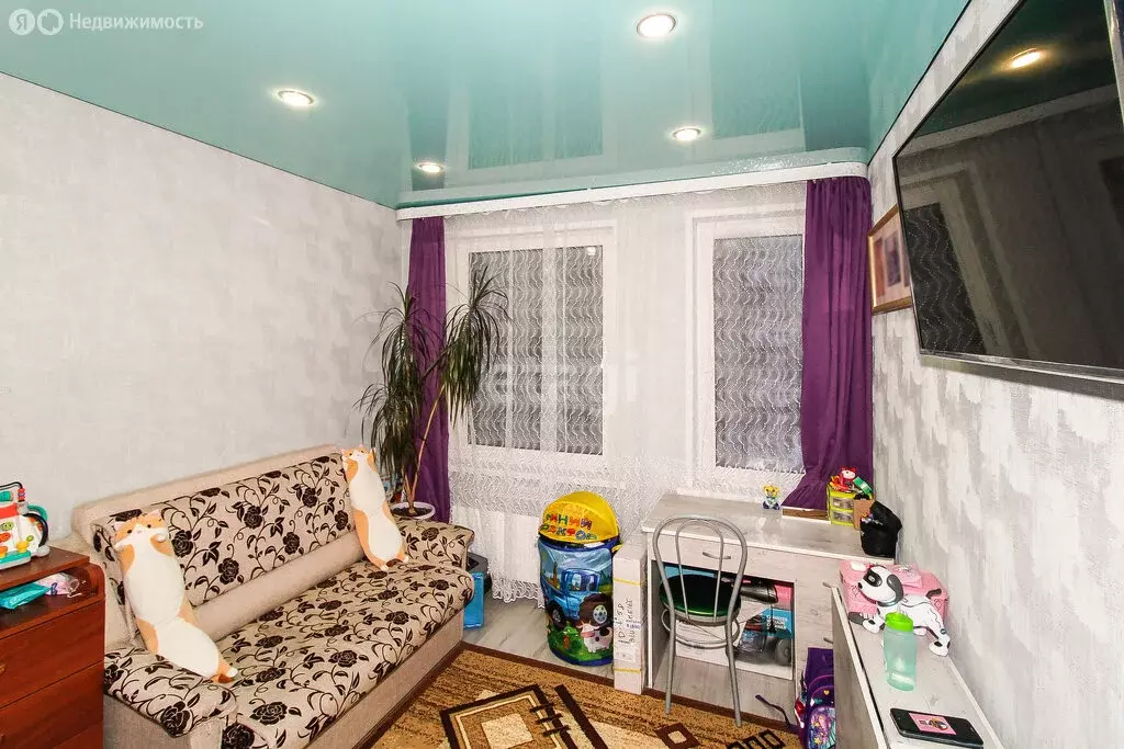 1-комнатная квартира: Тюмень, Краснооктябрьская улица, 14 (34.5 м) - Фото 1