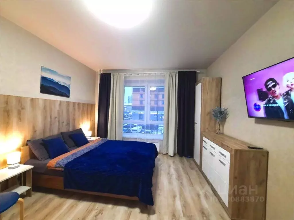 1-к кв. Московская область, Люберцы ул. Летчика Ларюшина, 4к2 (25.0 м) - Фото 0