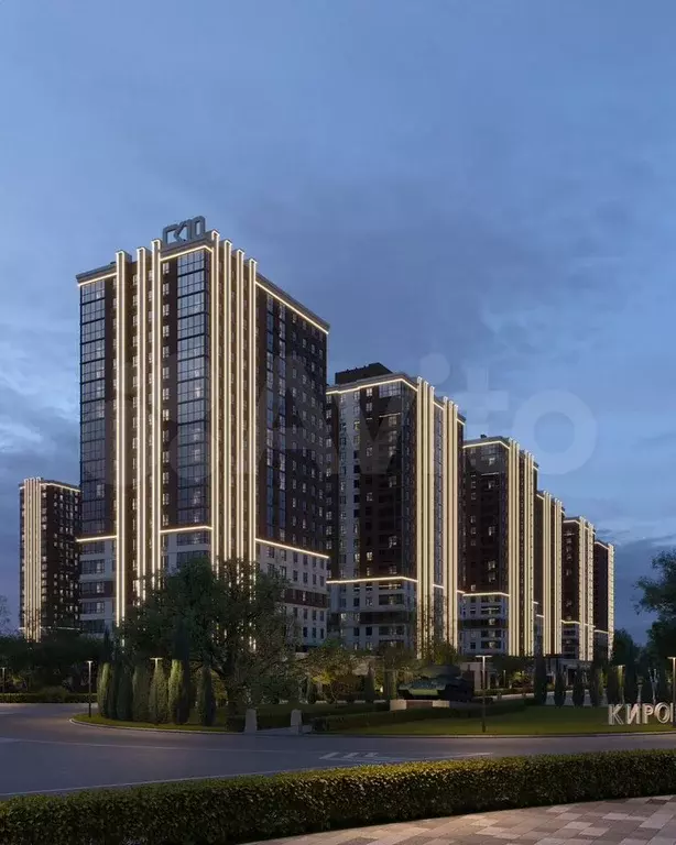 Квартира-студия, 34,4 м, 9/19 эт. - Фото 1