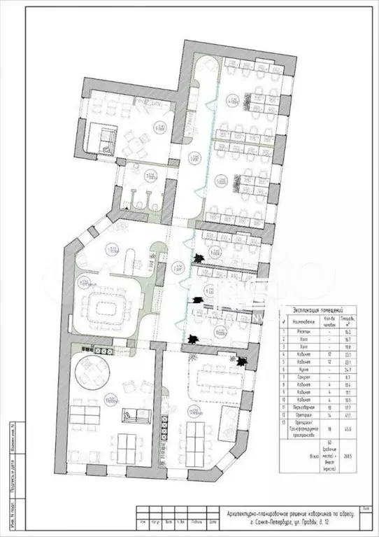 Продажа 267м2 премиум-офис с оборудованием у метро - Фото 1