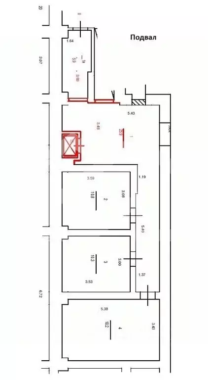 Торговая площадь в Москва Симферопольский бул., 12/14К2 (367 м) - Фото 1