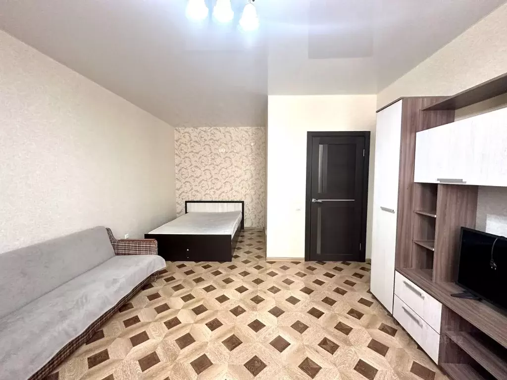 1-к кв. Краснодарский край, Краснодар Музыкальный мкр, ул. Имени ... - Фото 1