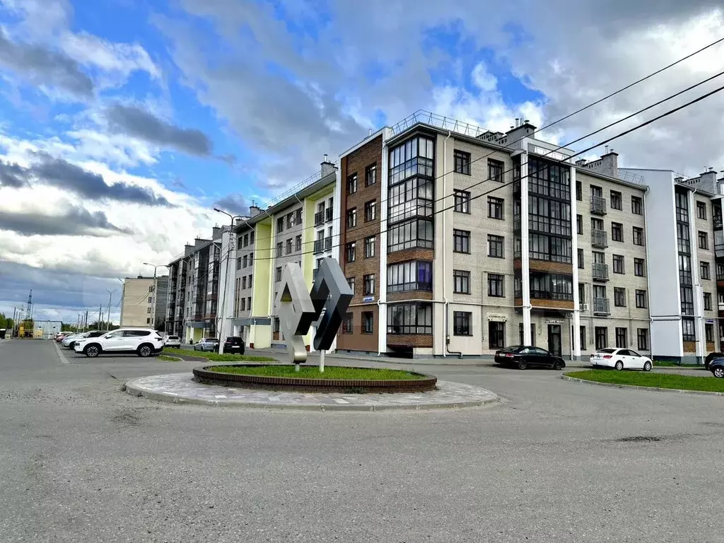 3-к. квартира, 65,4 м, 1/5 эт. - Фото 0