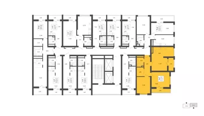 3-комнатная квартира: Сочи, микрорайон Бытха, Ясногорская улица, ... - Фото 1