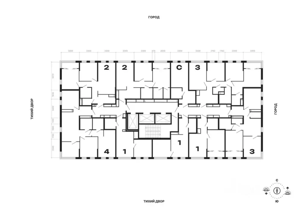 2-к кв. Свердловская область, Екатеринбург ДНК: Дом на Куйбышева жилой ... - Фото 1