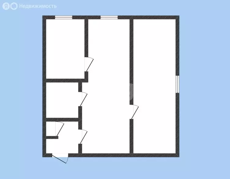 2-комнатная квартира: Черкесск, Кооперативная улица, 19 (36.8 м) - Фото 1