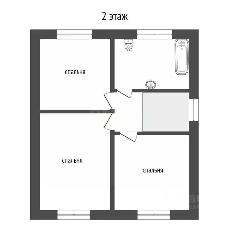 Дом в Тюменская область, Тюменский муниципальный округ, д. Падерина ... - Фото 2