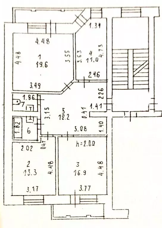 3-к кв. Иркутская область, Иркутск ул. Пискунова, 140/1 (84.0 м) - Фото 0