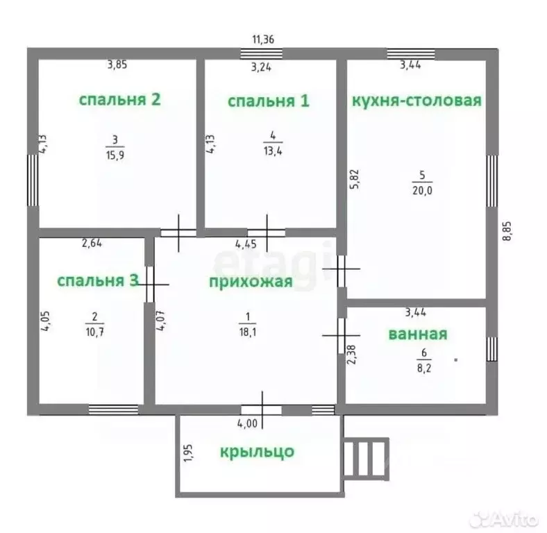 Дом в Калининградская область, Гурьевский муниципальный округ, пос. ... - Фото 1