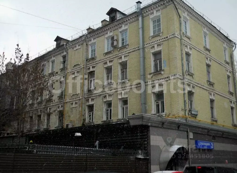 Офис в Москва Зубовский проезд, 2К2 (113 м) - Фото 1
