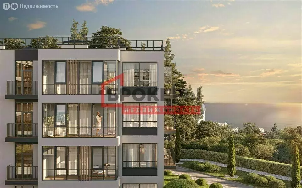 Квартира-студия: Алупка, Севастопольское шоссе, 6Ак1 (25.9 м) - Фото 2