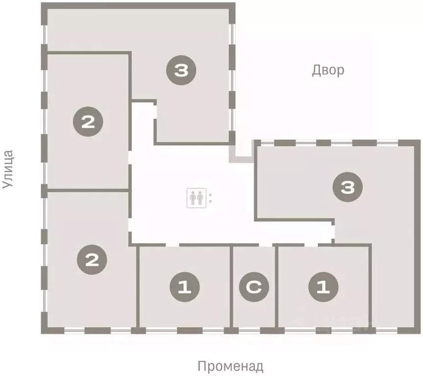 1-к кв. Омская область, Омск ул. Б.Г. Шаронова, 9 (42.05 м) - Фото 1