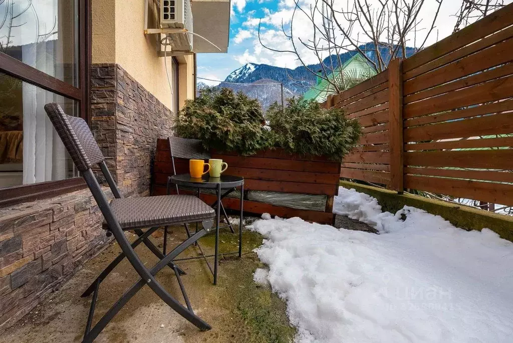 Студия Краснодарский край, Сочи Красная Поляна пгт, ул. Вознесенская, ... - Фото 2