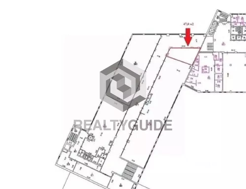 Помещение свободного назначения в Москва Люблинская ул., 4к1А (48 м) - Фото 1