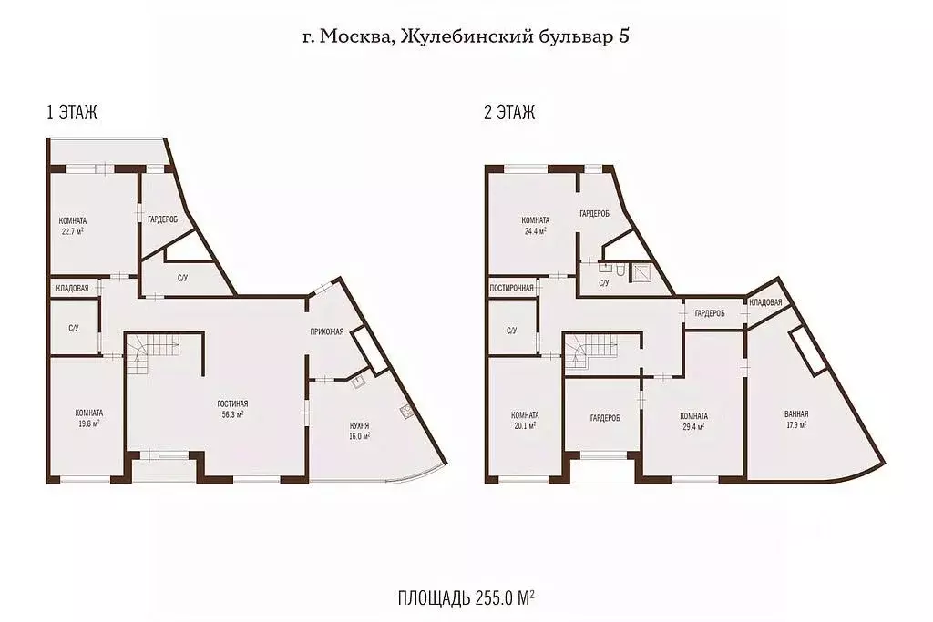 5-к кв. Москва Жулебинский бул., 5 (255.0 м) - Фото 1