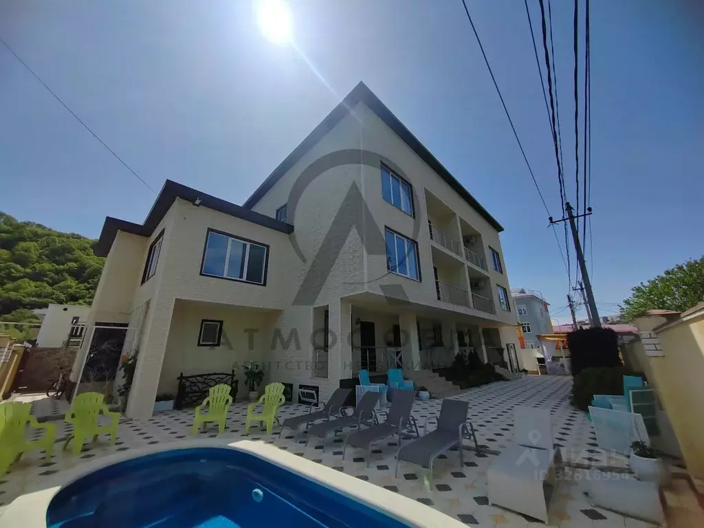 Дом в Краснодарский край, Туапсинский муниципальный округ, с. Ольгинка ... - Фото 1