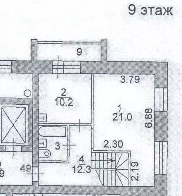 3-к кв. Ярославская область, Ярославль Северный жилрайон, 1-й мкр, ... - Фото 2