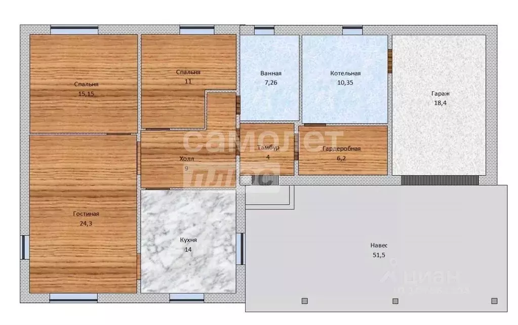 Дом в Липецкая область, Грязинский район, Двуреченский сельсовет, с. ... - Фото 2