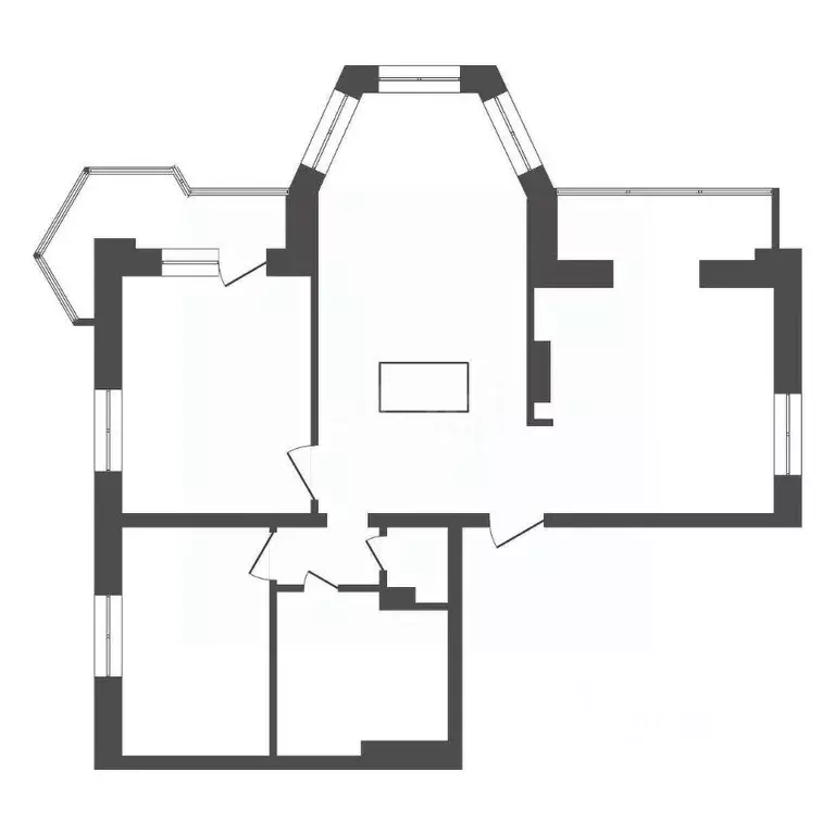 3-к кв. Красноярский край, Красноярск ул. Авиаторов, 33 (117.4 м) - Фото 1