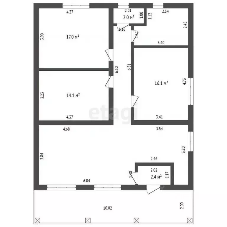 Дом в Севастополь ул. Федоровская, 92Б (127 м) - Фото 2